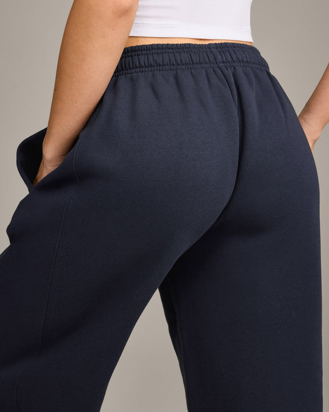 Foundations Cosy Straight Leg Joggers | True Blue