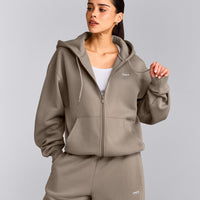 Foundations Cosy Zip Through Hoodie | Minky