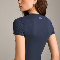 Mellow™ Motion Crew Neck Mid Top | True Blue