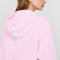 Mid Weight Relaxed Hoodie | Chalk Pink
