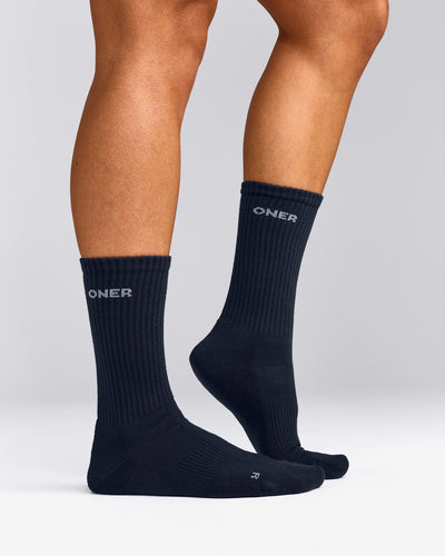 Oner Long Crew Socks 1 Pack | True Blue