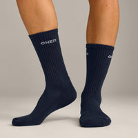 Oner Long Crew Socks 1 Pack | True Blue