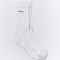 Long Crew Socks 1 Pack | White