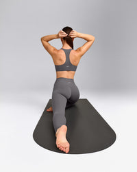 SoftMotion™ Bralette with Gray Logo | Ash Gray