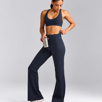 SoftMotion™ Bralette with Gray Logo | True Blue
