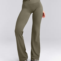SoftMotion™ Flared Bottoms with Grey Logo | Alpine Green
