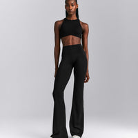 SoftMotion™ Flared Pants New Branding | Black