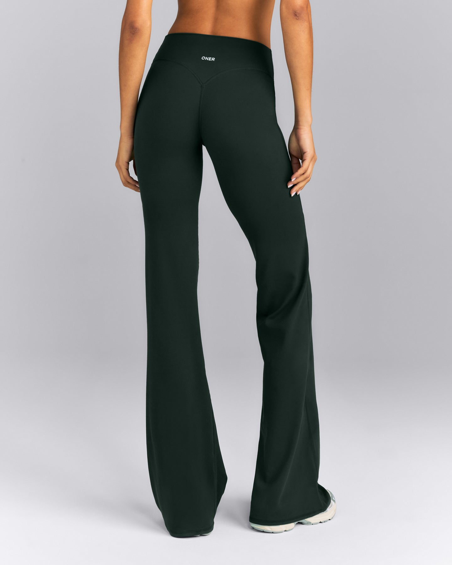 SoftMotion™ Flared Pants | Emerald Noir