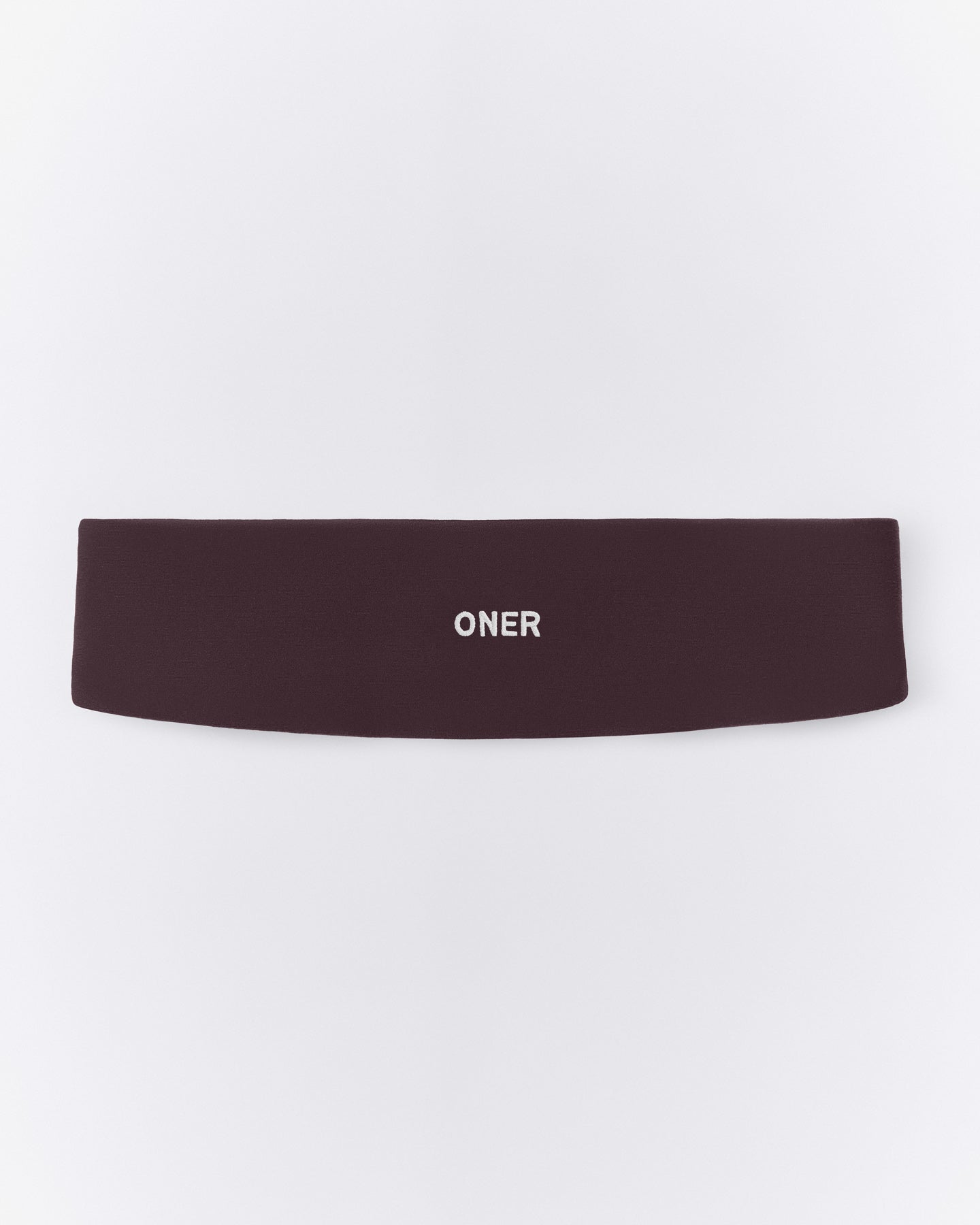 SoftMotion™ Headband with Gray Logo | Dark Umber Brown