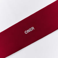 SoftMotion™ Headband with Gray Logo | Ruby Red