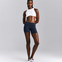 SoftMotion™ High Neck Sports Bra New Branding | White
