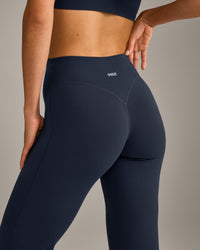 SoftMotion™ Flared Bottoms with Grey Logo | True Blue