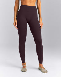 SoftMotion™ High Waisted Leggings New Branding | Dark Umber Brown
