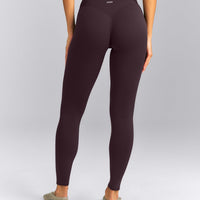 SoftMotion™ High Waisted Leggings New Branding | Dark Umber Brown