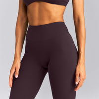 SoftMotion™ High Waisted Leggings New Branding | Dark Umber Brown