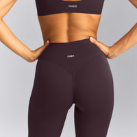 SoftMotion™ High Waisted Leggings New Branding | Dark Umber Brown