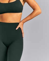 SoftMotion™ High Waisted Leggings | Emerald Noir
