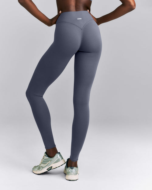 SoftMotion™ High Waisted Leggings | Granite Blue
