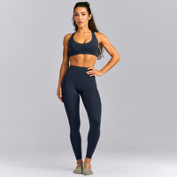 SoftMotion™ High Waisted Leggings New Branding | True Blue