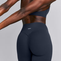 SoftMotion™ High Waisted Shorts 6" New Branding | True Blue