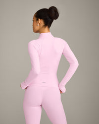 SoftMotion™ Jacket with Grey Logo | Chalk Pink