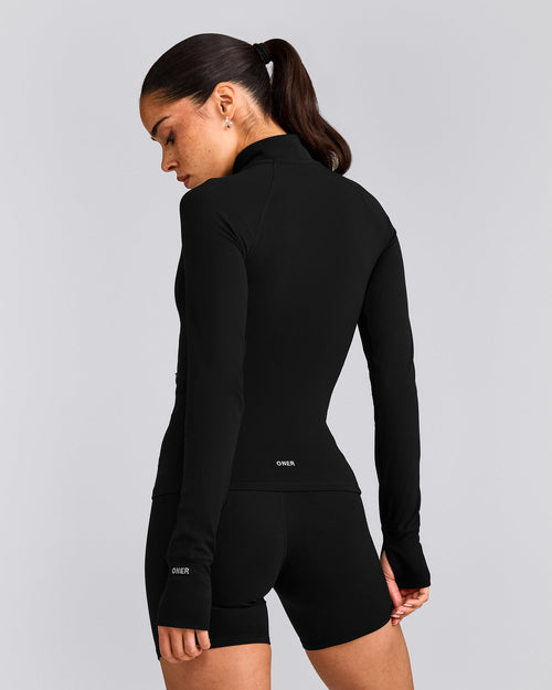 SoftMotion™ Jacket with Gray Logo | Black