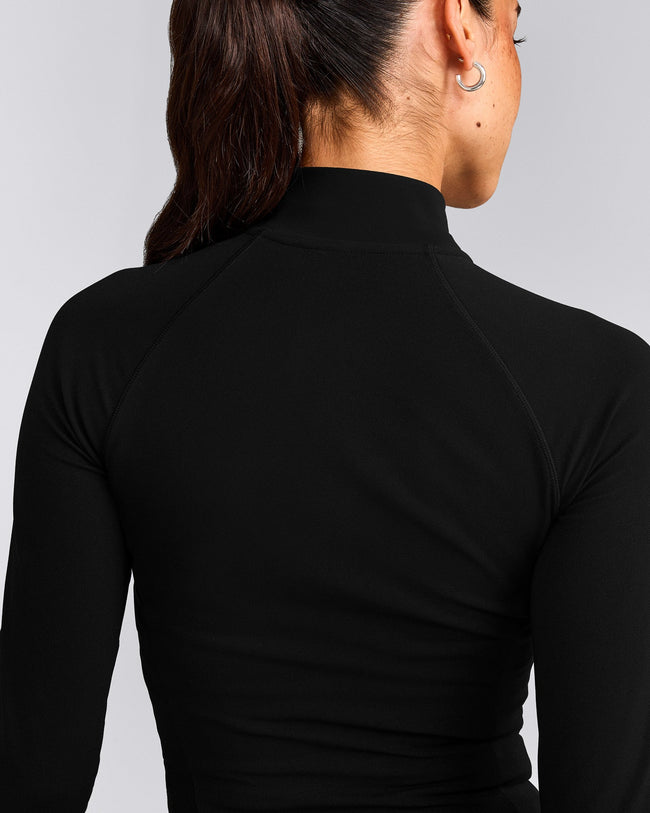 SoftMotion™ Jacket with Gray Logo | Black