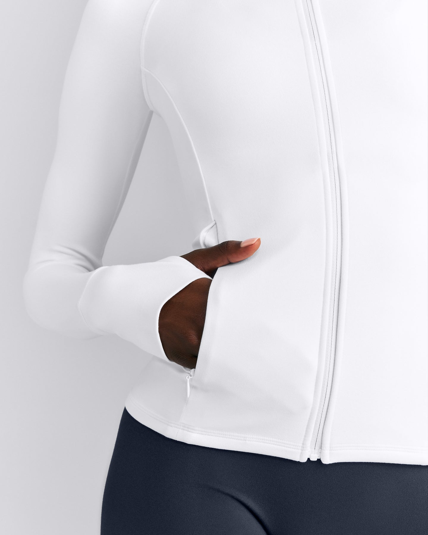 SoftMotion™ Jacket New Branding | White