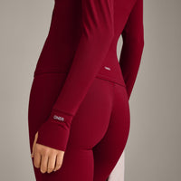 SoftMotion™ Jacket with Grey Logo | Ruby Red