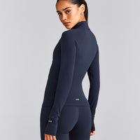 SoftMotion™ Jacket with Grey Logo | True Blue