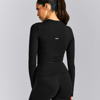SoftMotion™ Long Sleeve Top New Branding | Black