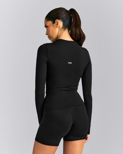 SoftMotion™ Long Sleeve Top New Branding | Black