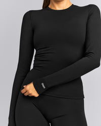 SoftMotion™ Long Sleeve Top New Branding | Black