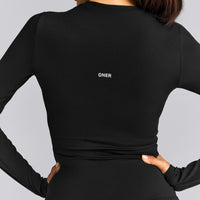 SoftMotion™ Long Sleeve Top New Branding | Black