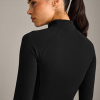 SoftMotion™ Mid Jacket with Grey Logo | Black