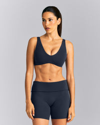 SoftMotion™ Scoop Back Bralette New Branding | True Blue