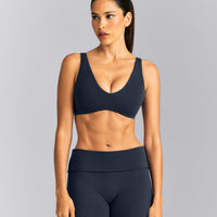 SoftMotion™ Scoop Back Bralette New Branding | True Blue