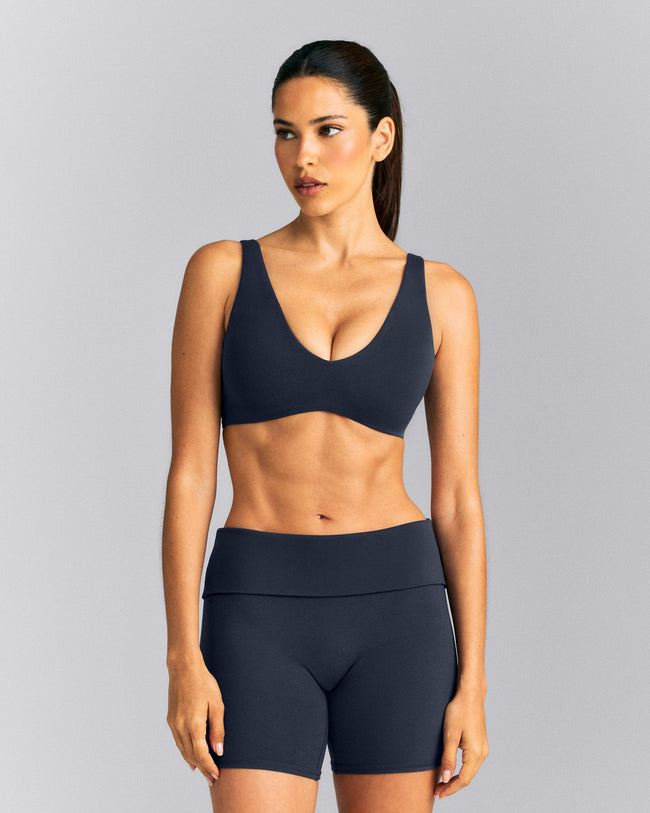 SoftMotion™ Scoop Back Bralette New Branding | True Blue