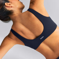 SoftMotion™ Scoop Back Bralette New Branding | True Blue