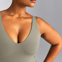 SoftMotion™ Scoop Neck Tank Top | Alpine Green