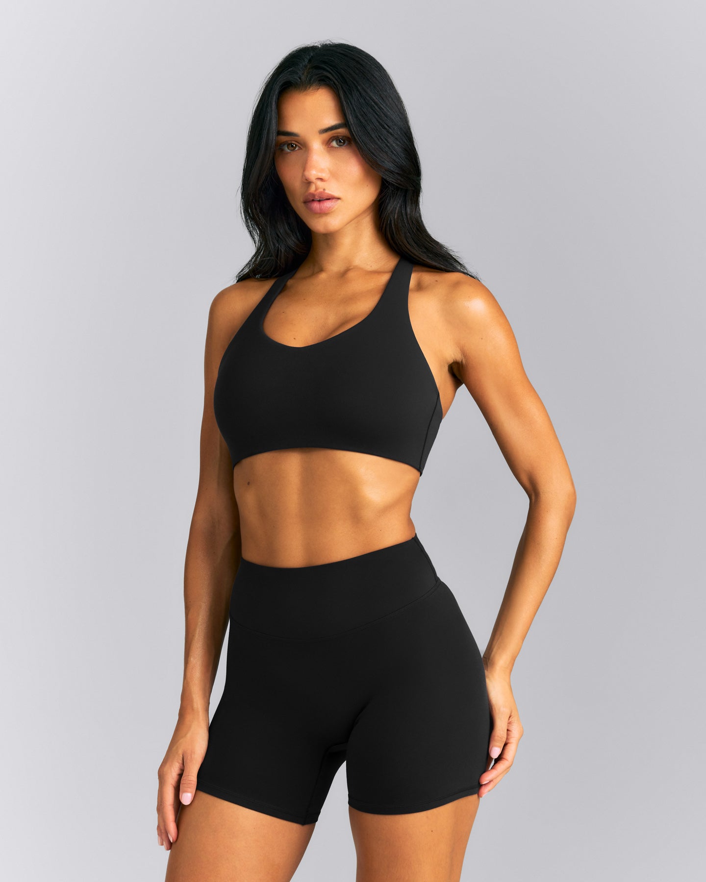 SoftMotion™ Sports Bra New Branding | Black