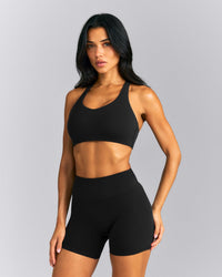 SoftMotion™ Sports Bra New Branding | Black