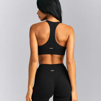 SoftMotion™ Sports Bra New Branding | Black