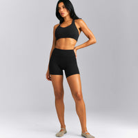 SoftMotion™ Sports Bra New Branding | Black
