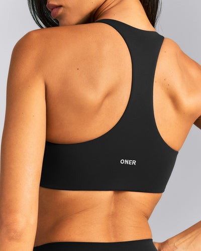 SoftMotion™ Sports Bra New Branding | Black