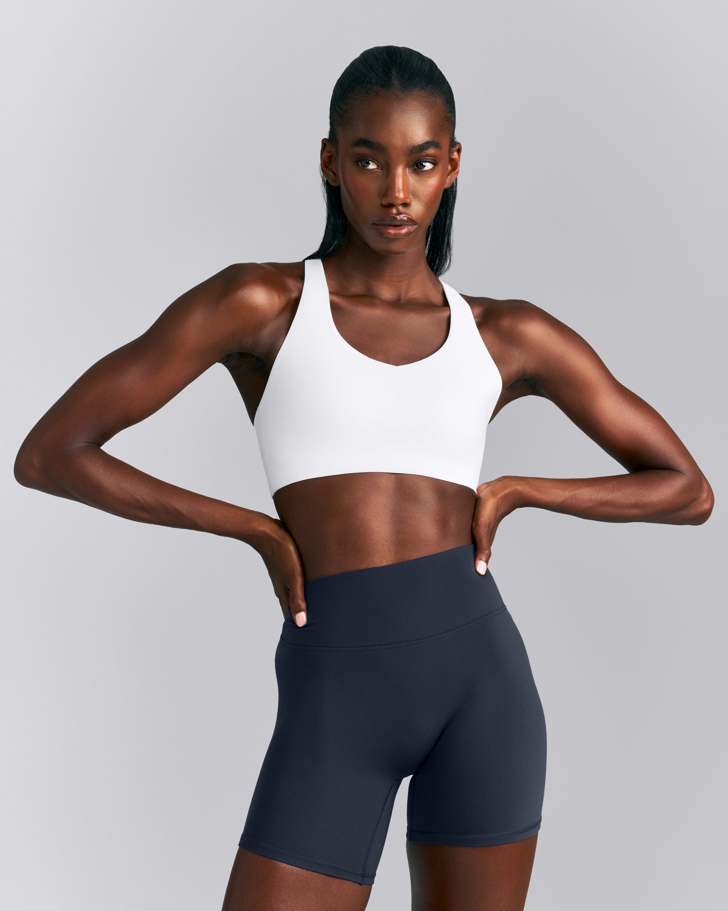 SoftMotion™ Sports Bra New Branding | White