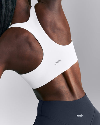 SoftMotion™ Sports Bra New Branding | White