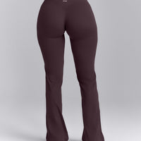 SoftMotion™ Flared Pants New Branding | Dark Umber Brown