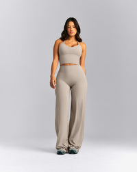 SoftMotion™ Straight Leg Pants New Branding | Warm Sand