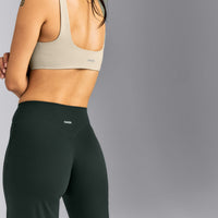 SoftMotion™ Wrap Straight Leg Pants | Emerald Noir